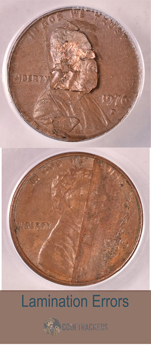 1976 1c Lamination Error