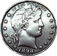 Barber Quarter Value