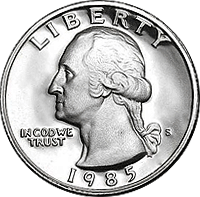 Quarter Dollar Value