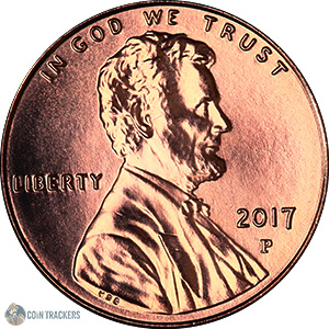 2017 P Shield Penny